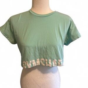 Gymshark Green Crop Top